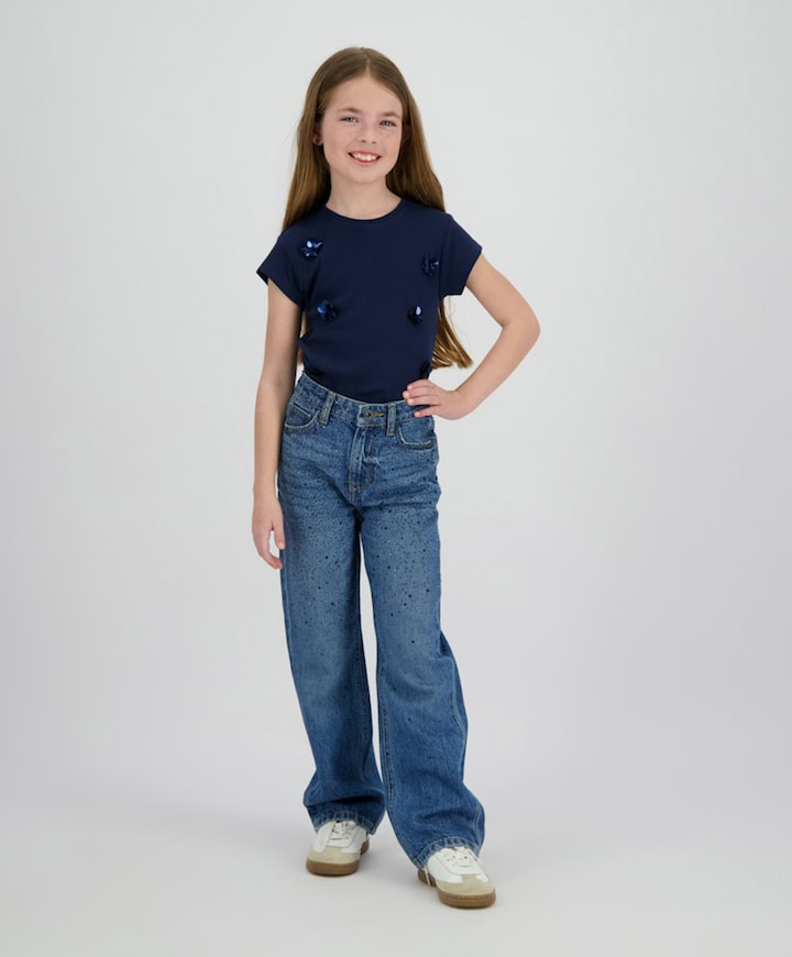Cato Stones meisjes jeans blauw