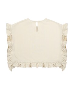 Meisjes top ecru
