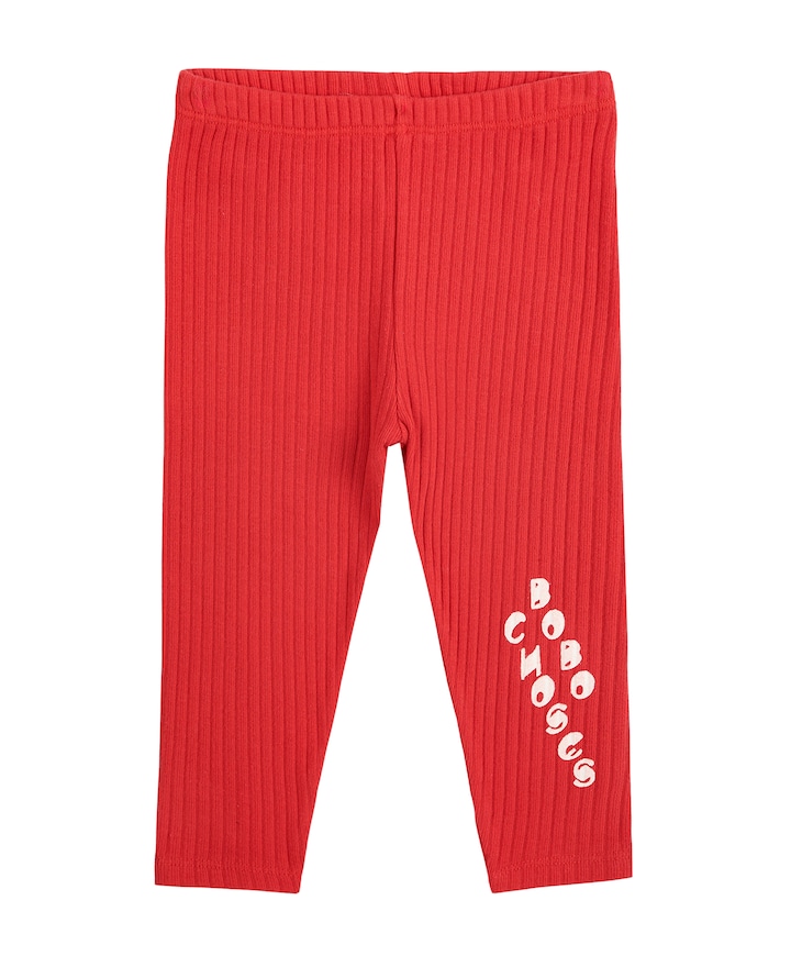 Leggings meisjes broek rood