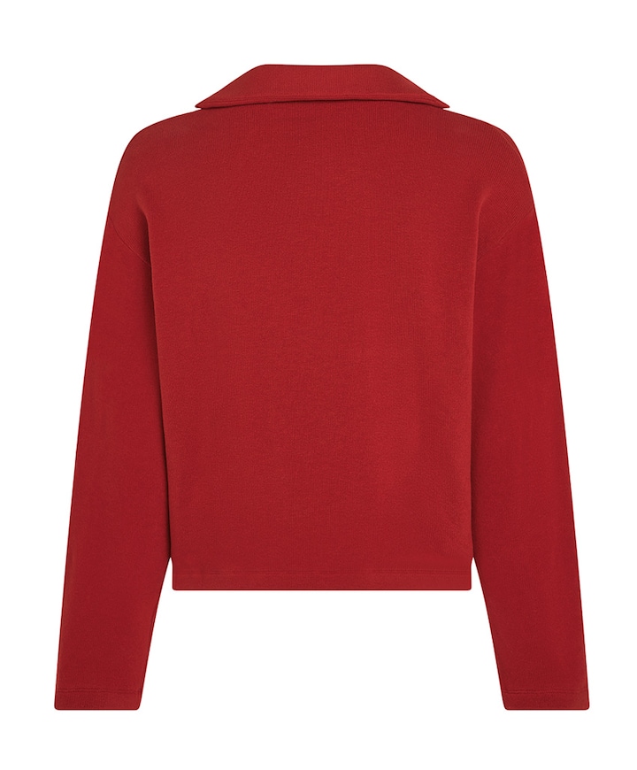Dames sweater rood