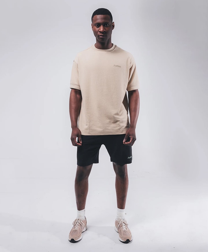 Heren T-shirt beige