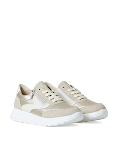 dames sneakers beige