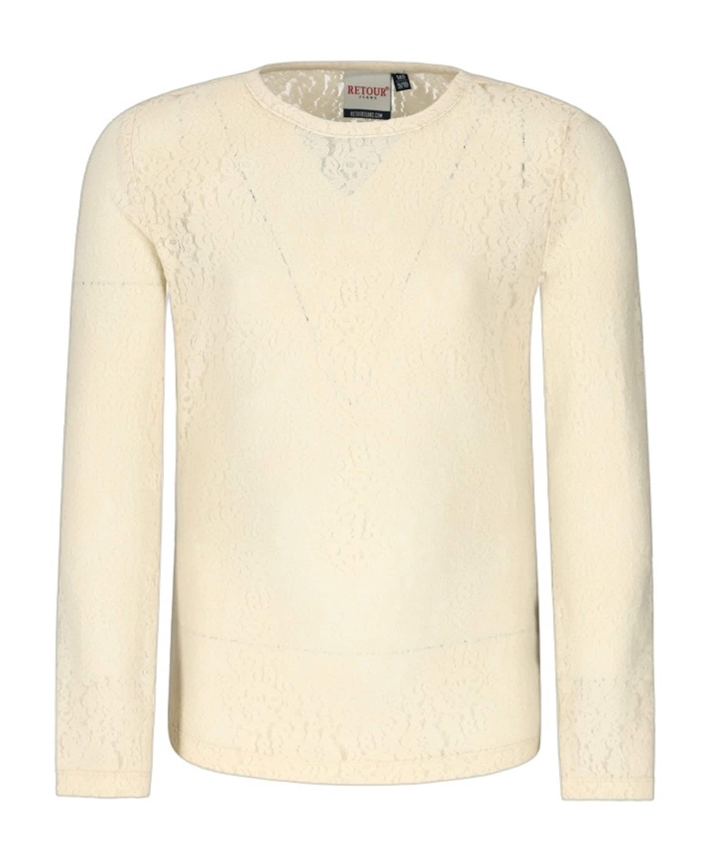 Meisjes longsleeve beige