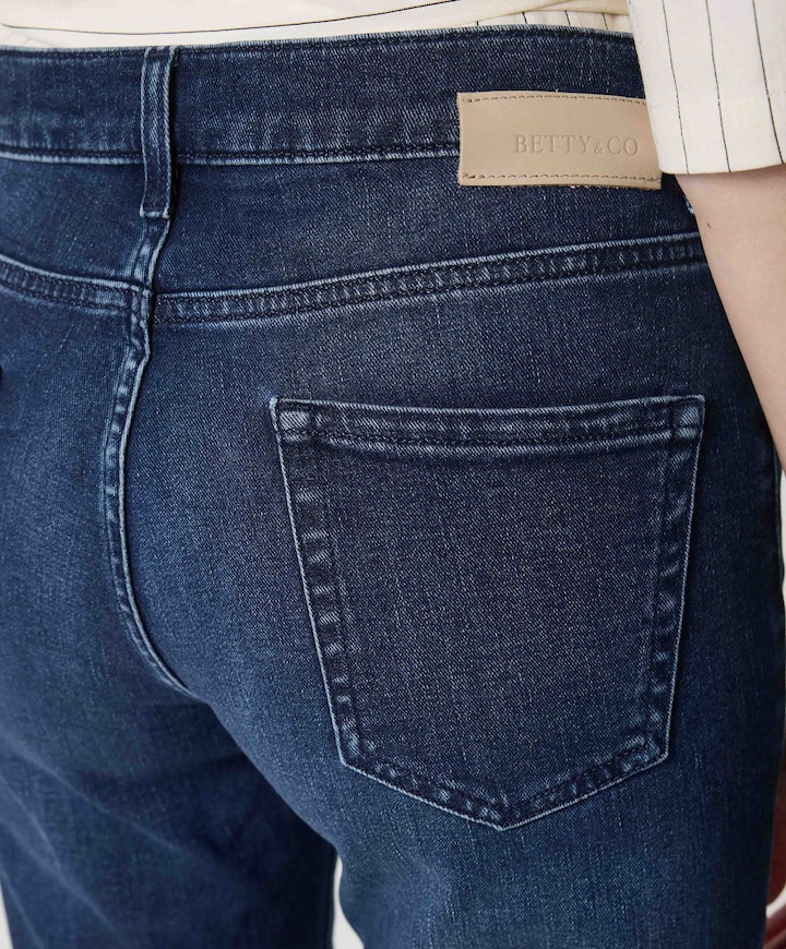 7/8 dames jeans blauw