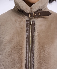 Dames jas beige