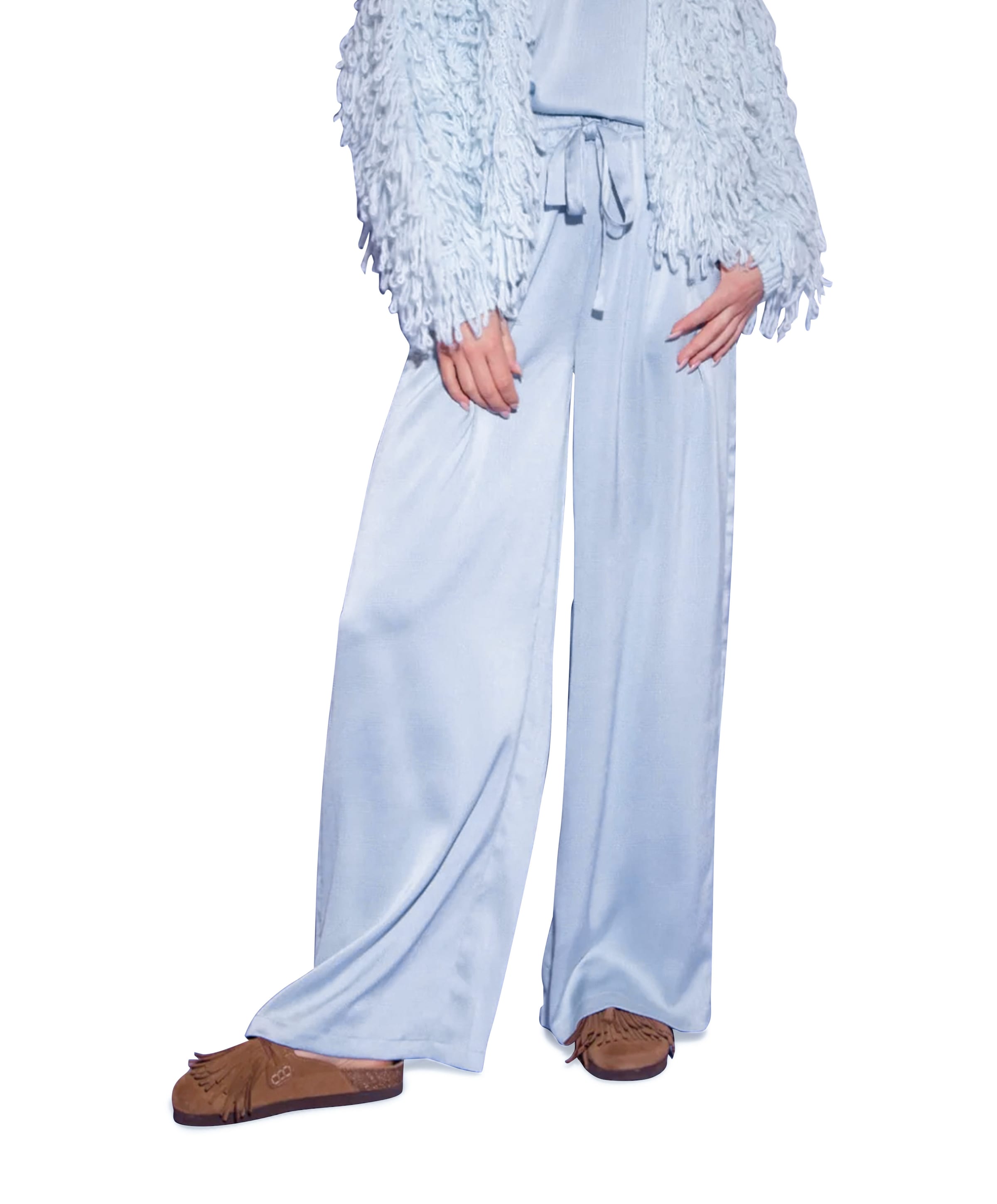 261-2 dames broek blauw