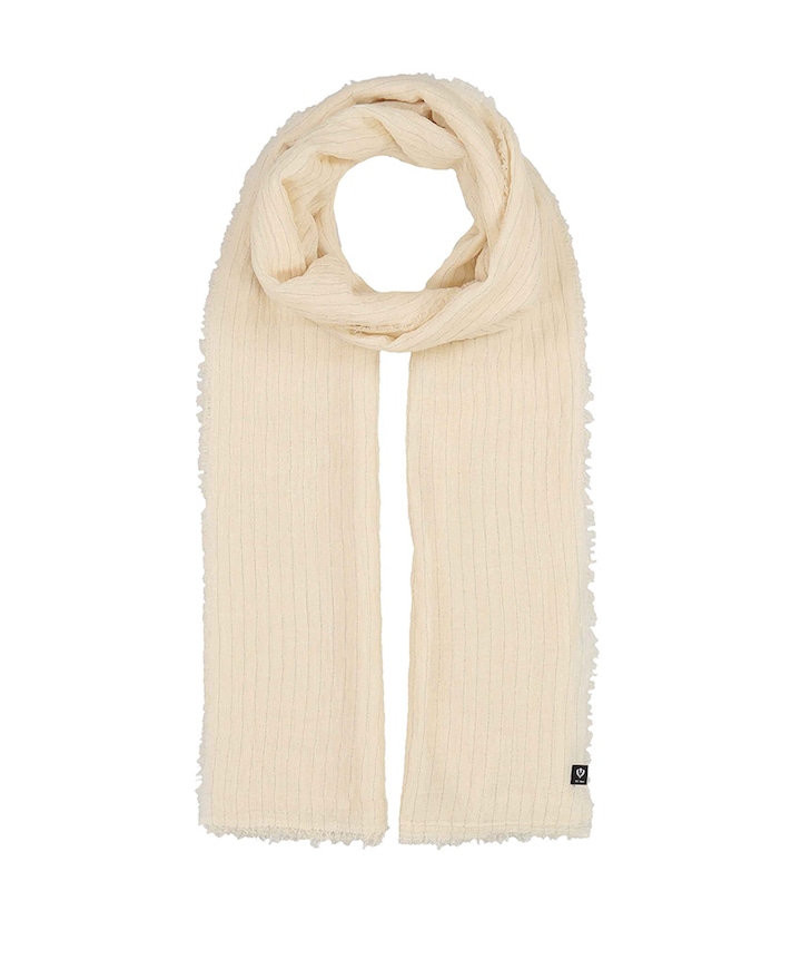 Dames sjaal ecru