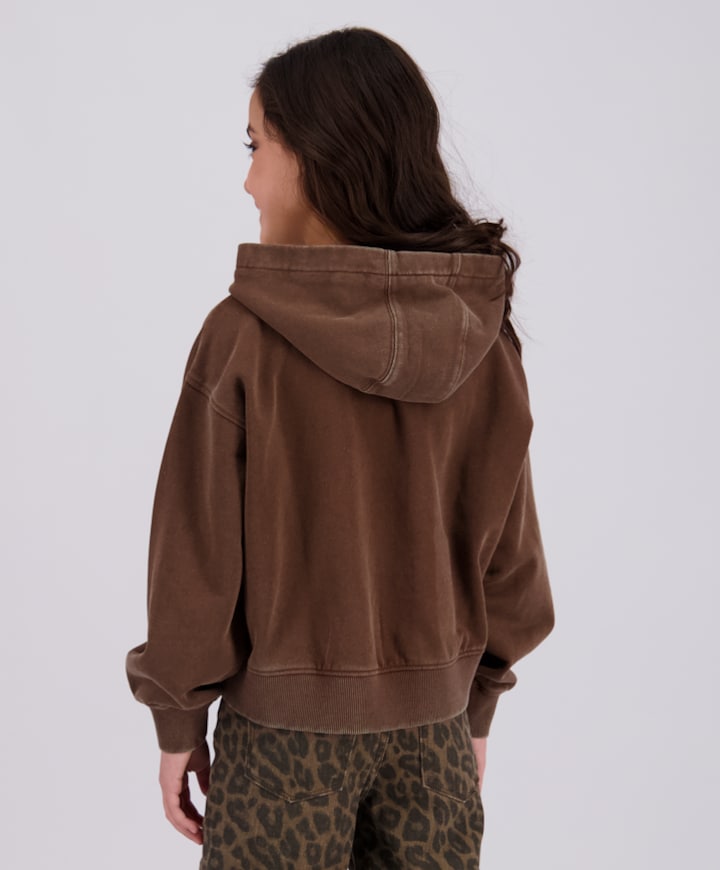 Meisjes hoodie paars