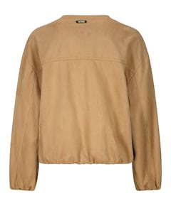 Meisjes vest beige