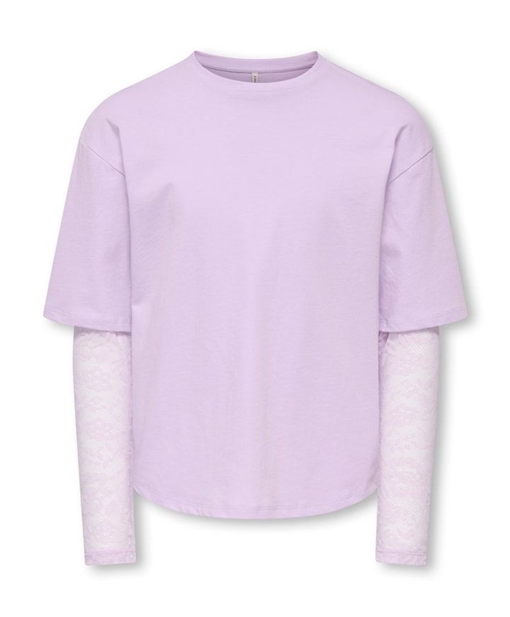 Meisjes T-shirt paars
