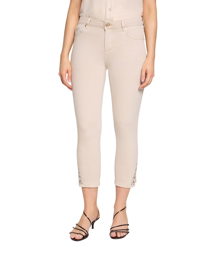 dames jeans beige