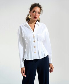 Dames blouse wit