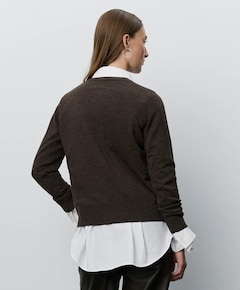Meisjes vest bruin