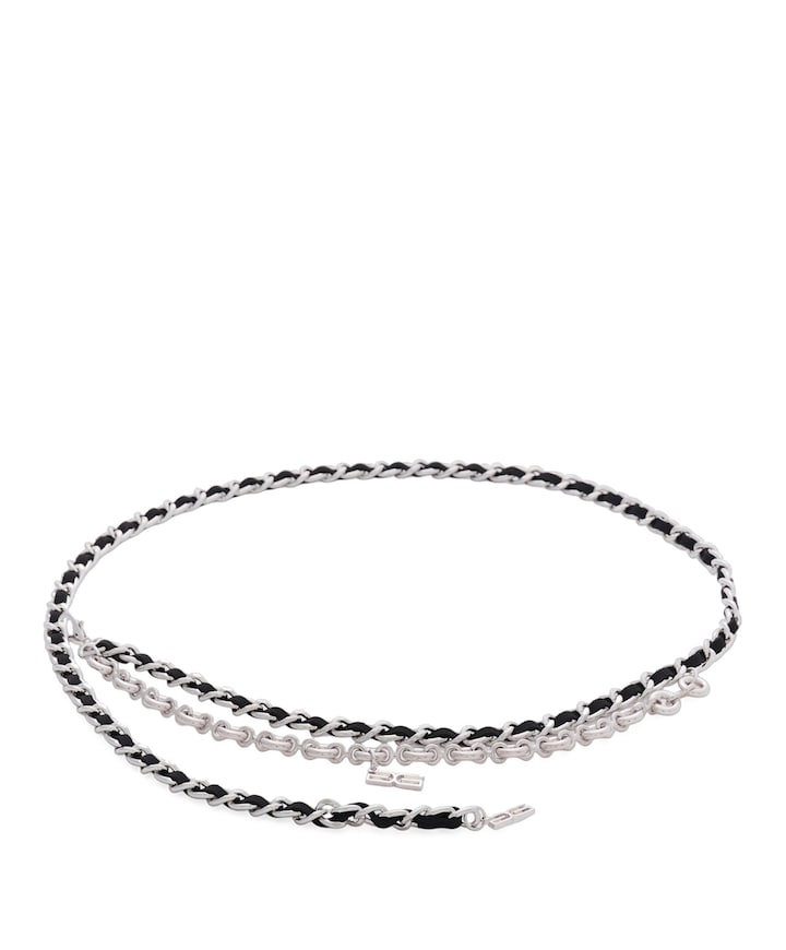 Dames riem zilver