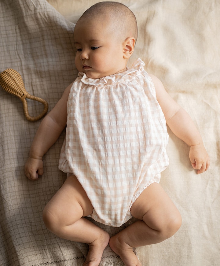 Meisjes babypakje roze