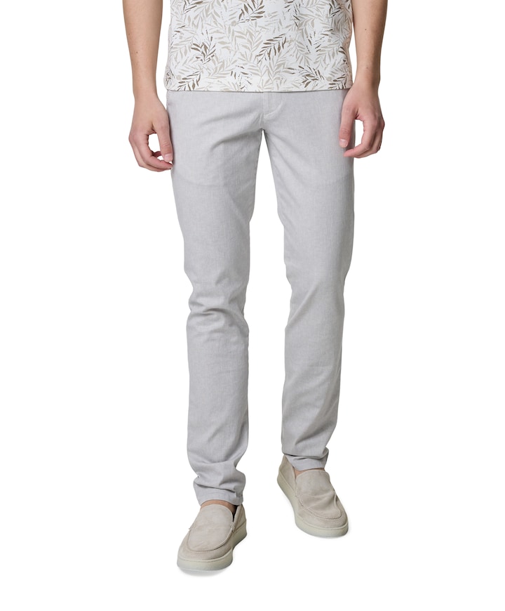 Elegance Chino Collection heren pantalon grijs