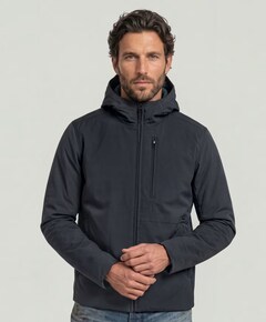 Heren jas blauw