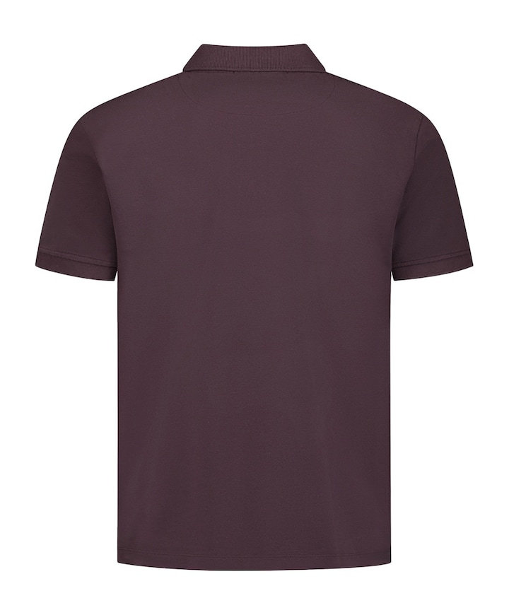 Heren polo bruin