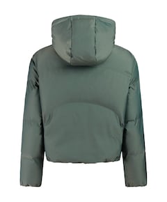 Dames ski-jas groen