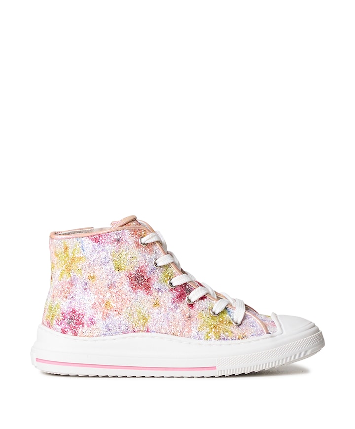 meisjes veterschoenen multicolor