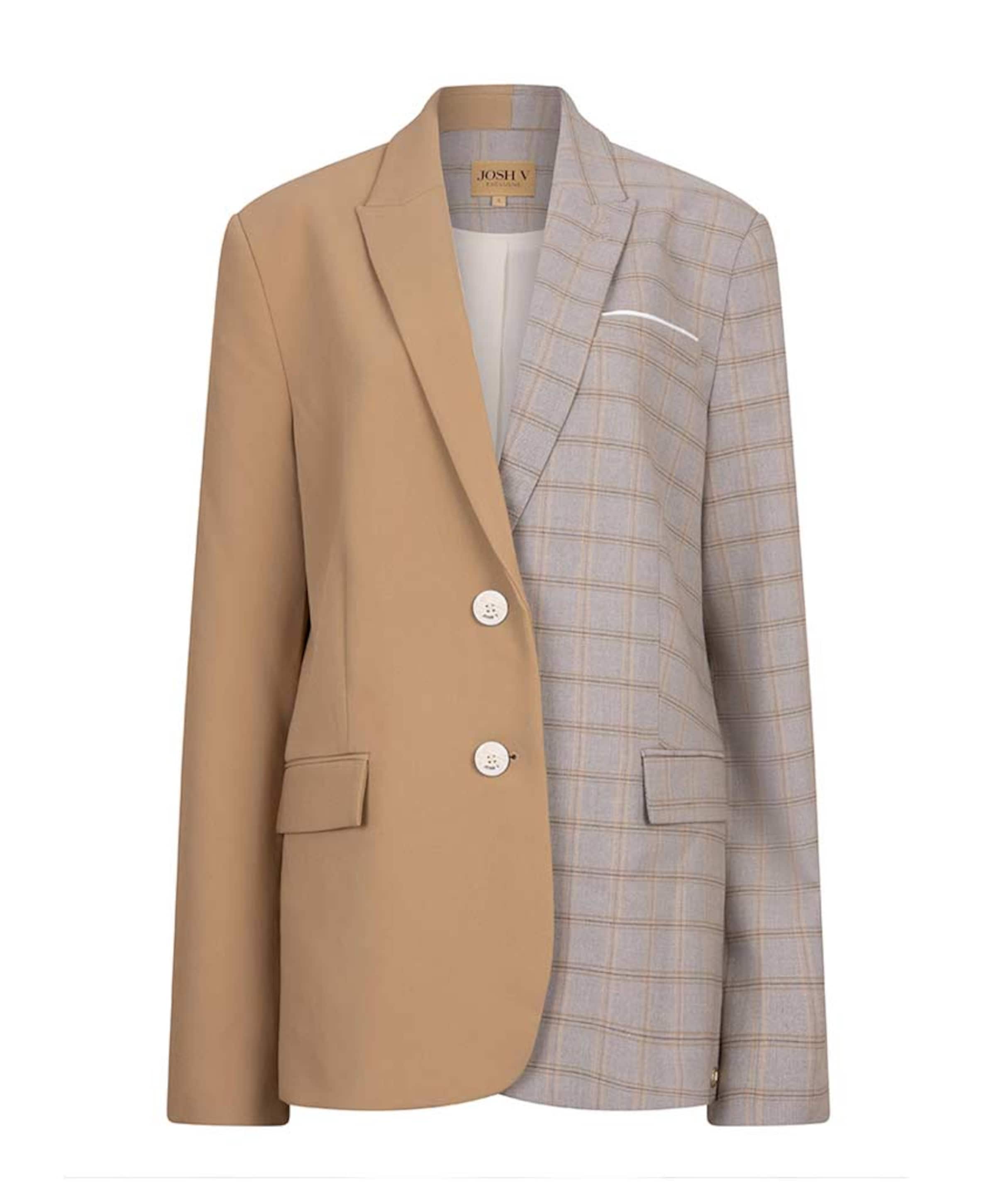 Dames blazer beige