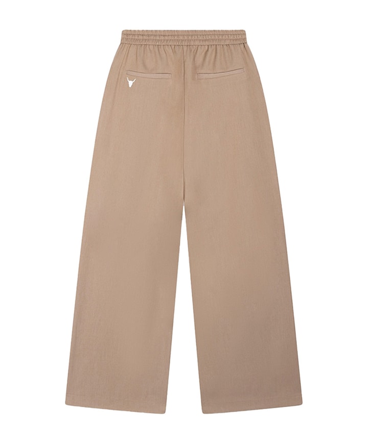 2 TONE PANTS dames broek beige