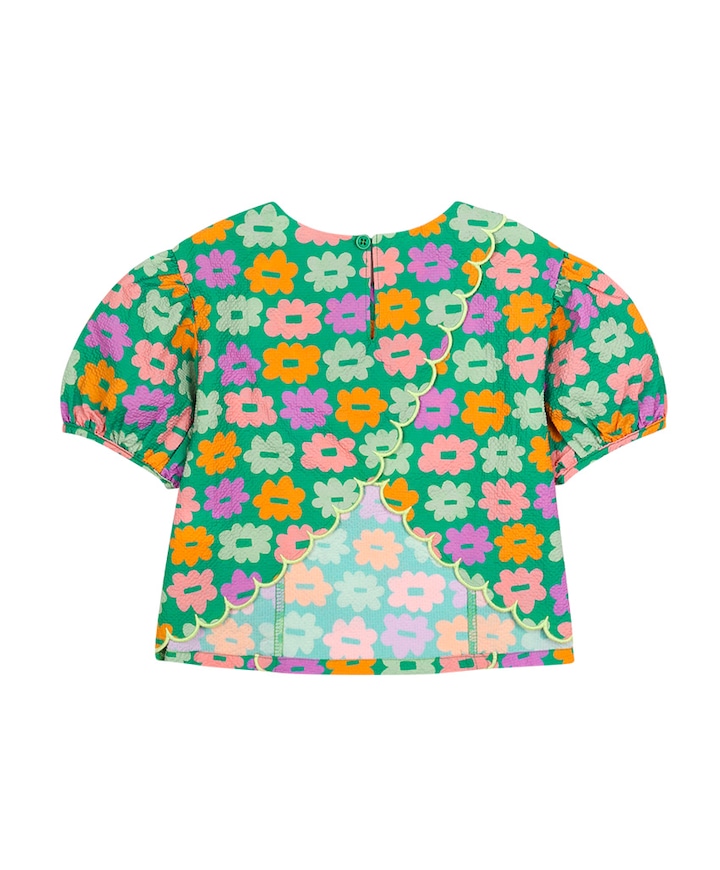 Meisjes T-shirt groen