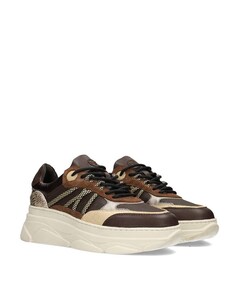 Jana dames sneakers bruin