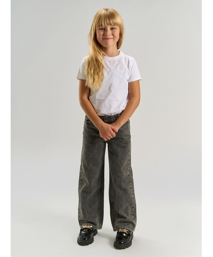 TNLissabon Wide Fit Jeans meisjes jeans grijs
