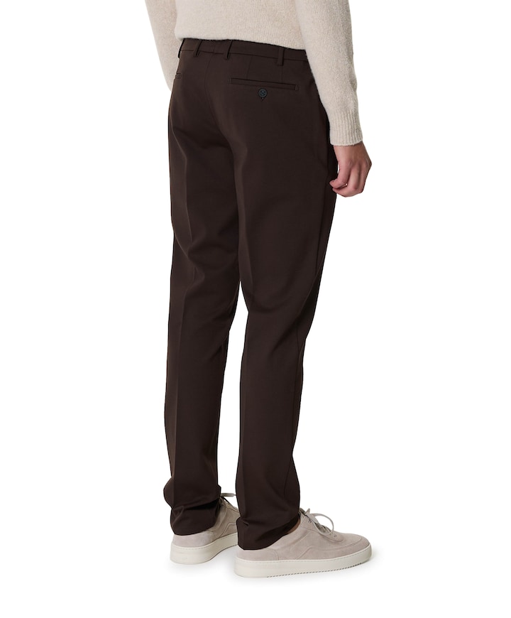 morello elax heren broek bruin