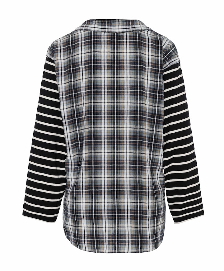 Dames blouse blauw