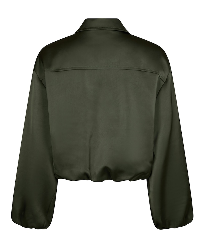 Dames jas groen