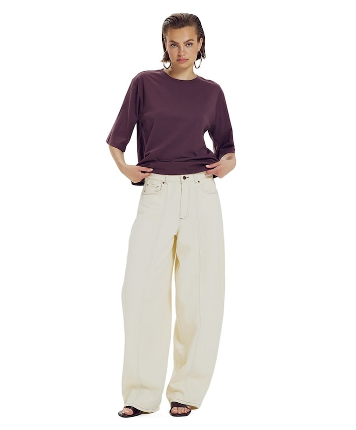ARDEN-PA dames broek ecru