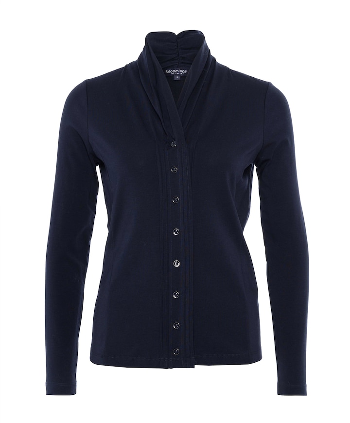 Dames blouse blauw