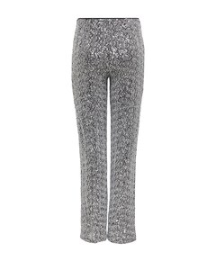 ONLFLAVY HW SEQUIN broek grijs
