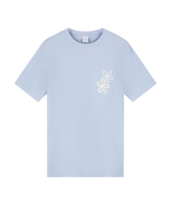 Heren T-shirt blauw