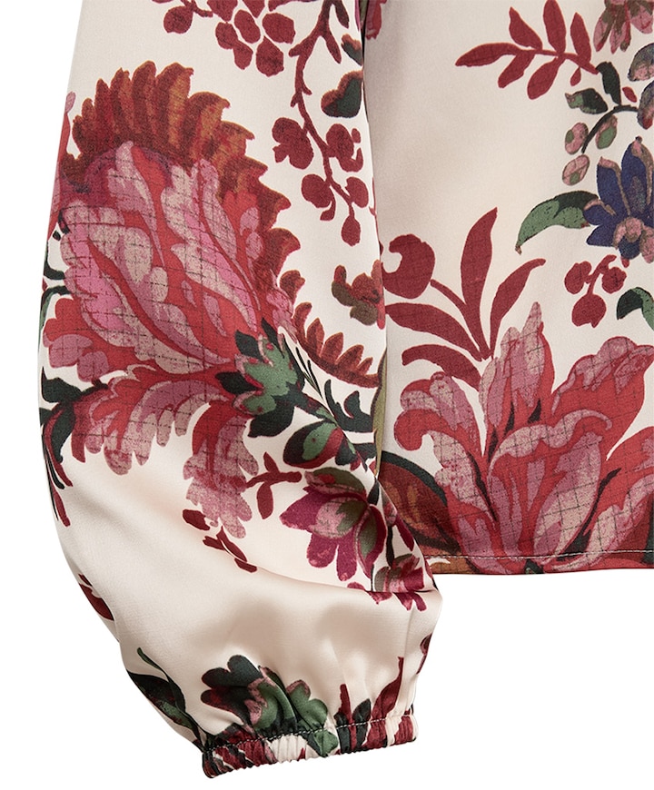 Dames blouse beige