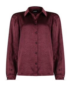 Dames blouse bordeaux
