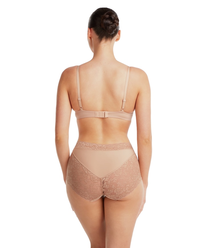 Dames slip beige