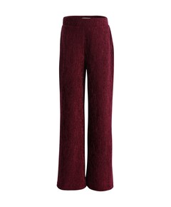 Little velvet wideleg meisjes broek bordeaux