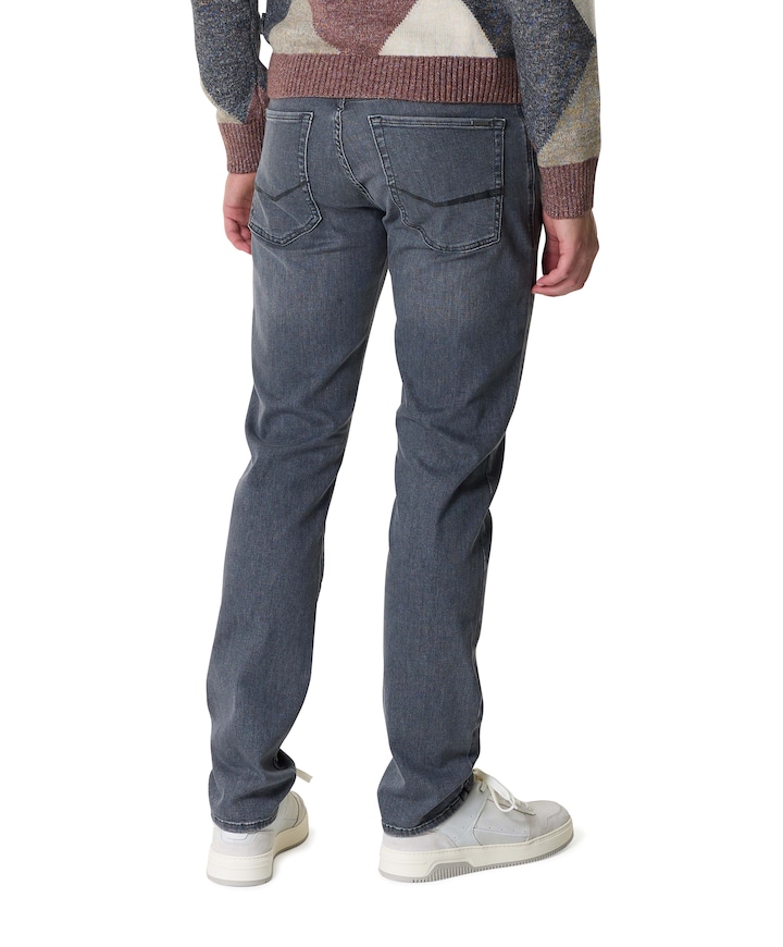 PC-Lyon tapered heren jeans grijs
