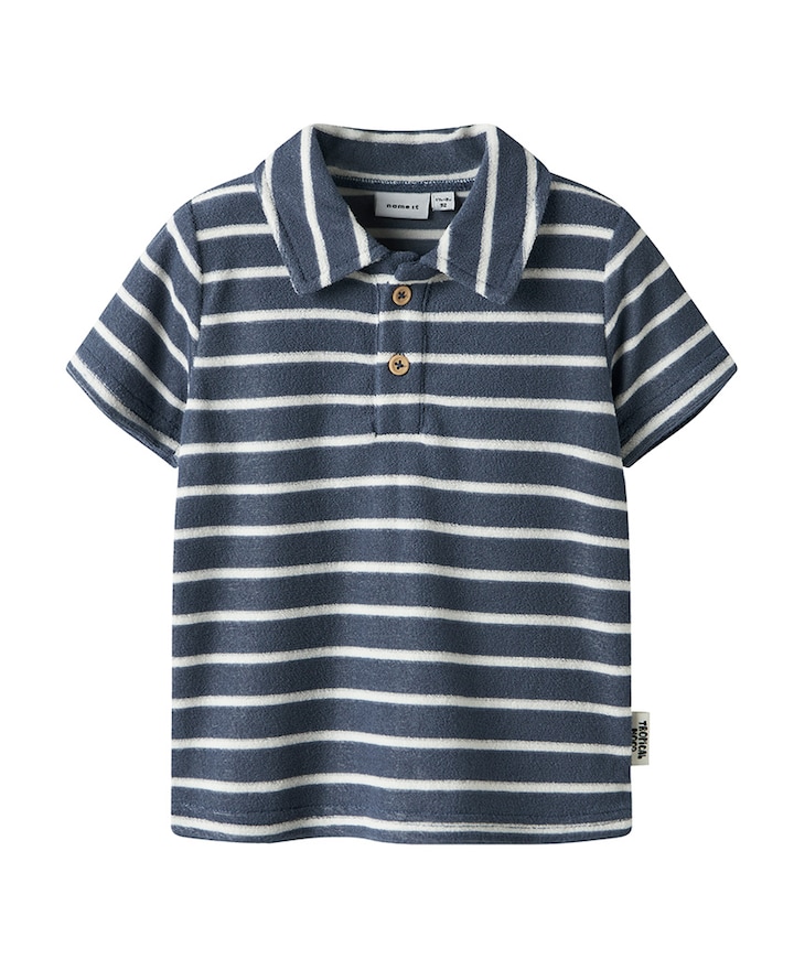 Jongens polo blauw