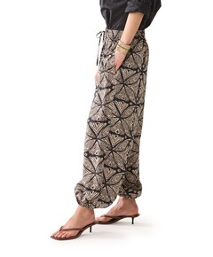 Ethnic dames broek zwart