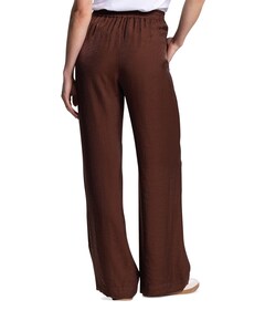PIPPA LWS 429 long elastic waist at back dames broek bruin