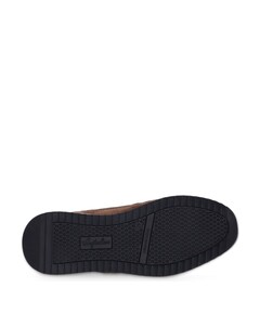Filmon leather heren sneakers bruin