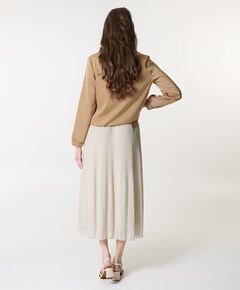 Dames rok beige