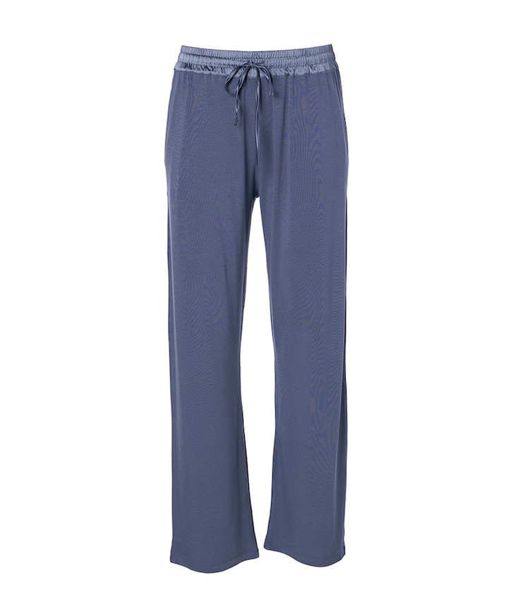 Dames pyjamabroek blauw