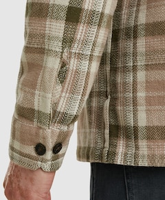 Heren overhemd lange mouw roze