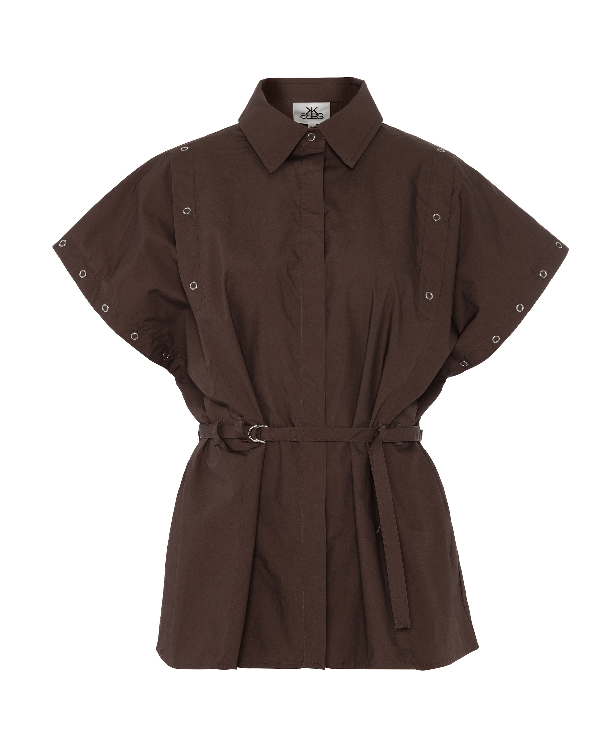 Dames blouse bruin