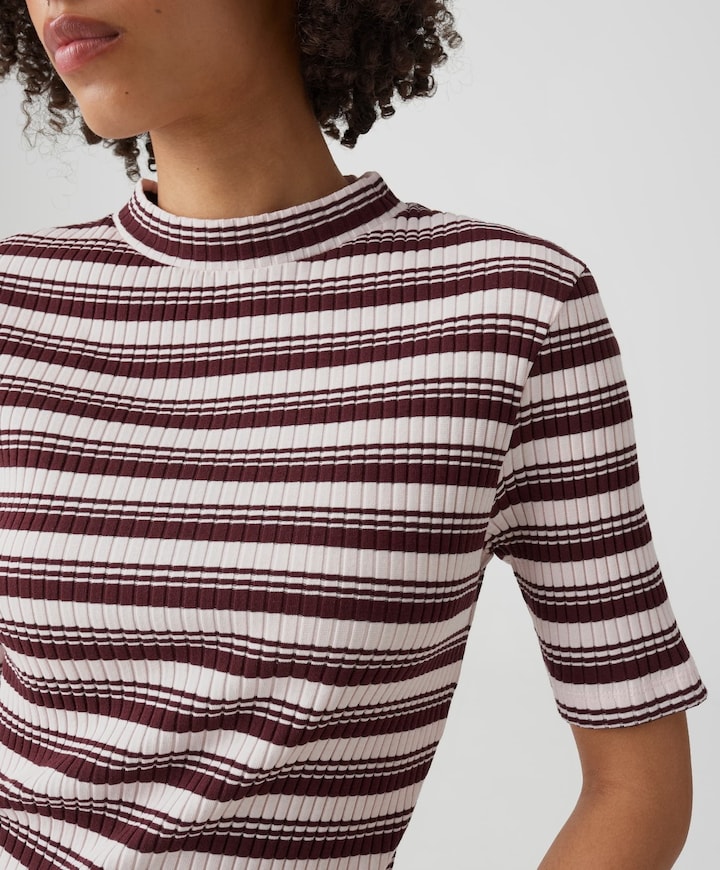 Dames T-shirt bordeaux